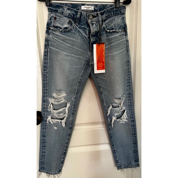 Moussy May Tapered Jeans Size 25 - Picture 2 of 9